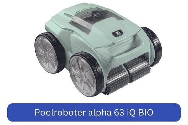 Poolroboter Zodiac alpha 63 iQ BIO - ideal für Schwimmteiche und Naturpools